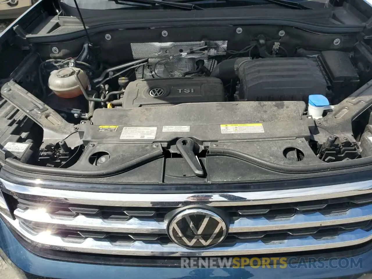 11 fotografías del automóvil dañado 1V2BC2CA5PC212416 VOLKSWAGEN ATLAS 2023