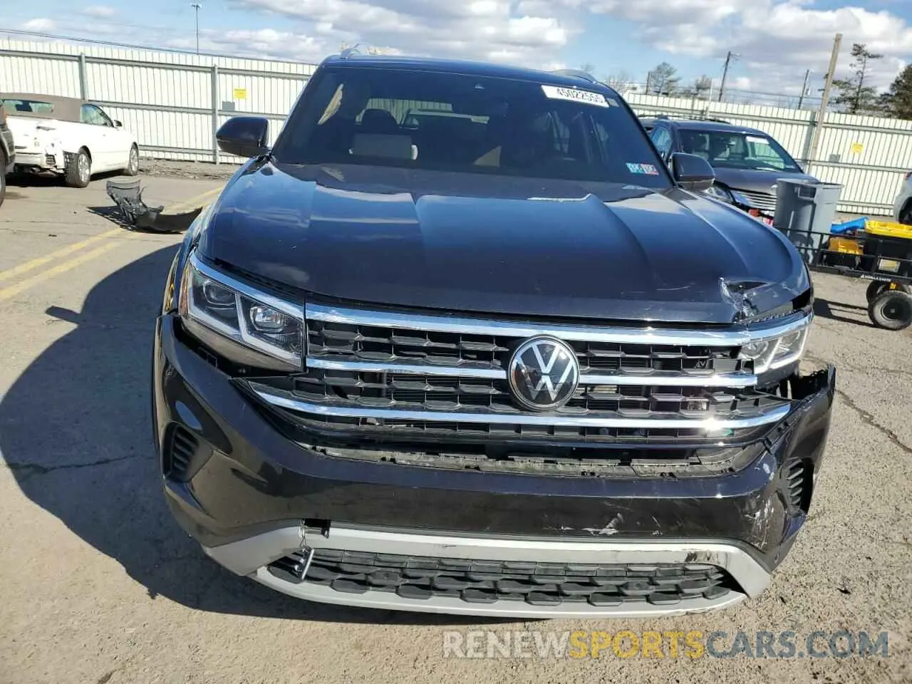 5 fotografías del automóvil dañado 1V2BE2CA8PC219239 VOLKSWAGEN ATLAS 2023
