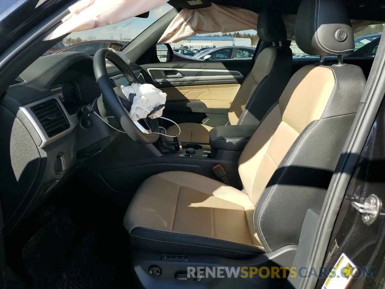7 fotografías del automóvil dañado 1V2BE2CA8PC219239 VOLKSWAGEN ATLAS 2023