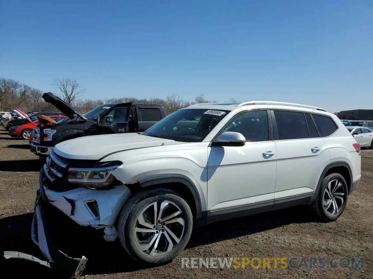 1 fotografías del automóvil dañado 1V2BP2CA1PC518677 VOLKSWAGEN ATLAS 2023