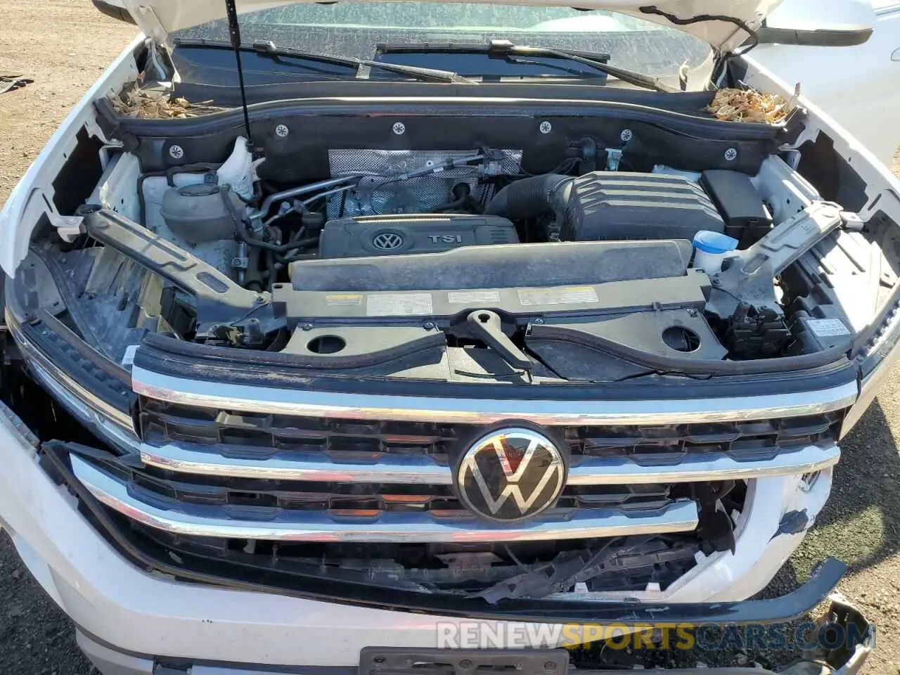 12 fotografías del automóvil dañado 1V2BP2CA1PC518677 VOLKSWAGEN ATLAS 2023