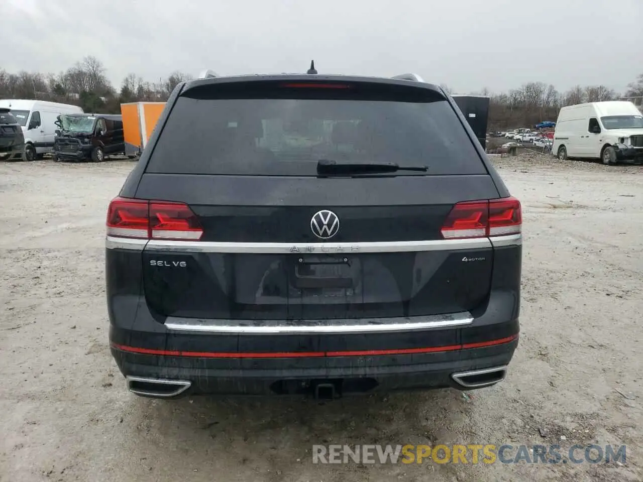 6 fotografías del automóvil dañado 1V2BR2CA2PC553643 VOLKSWAGEN ATLAS 2023