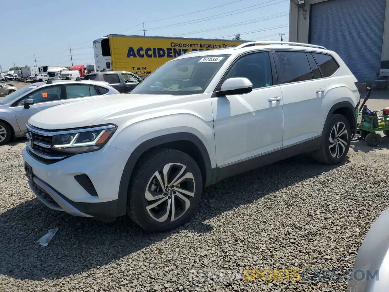 1 fotografías del automóvil dañado 1V2BR2CA6PC555170 VOLKSWAGEN ATLAS 2023