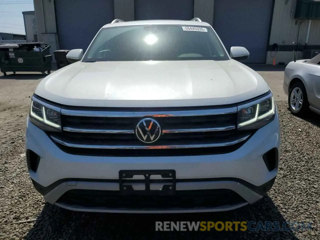 5 fotografías del automóvil dañado 1V2BR2CA6PC555170 VOLKSWAGEN ATLAS 2023