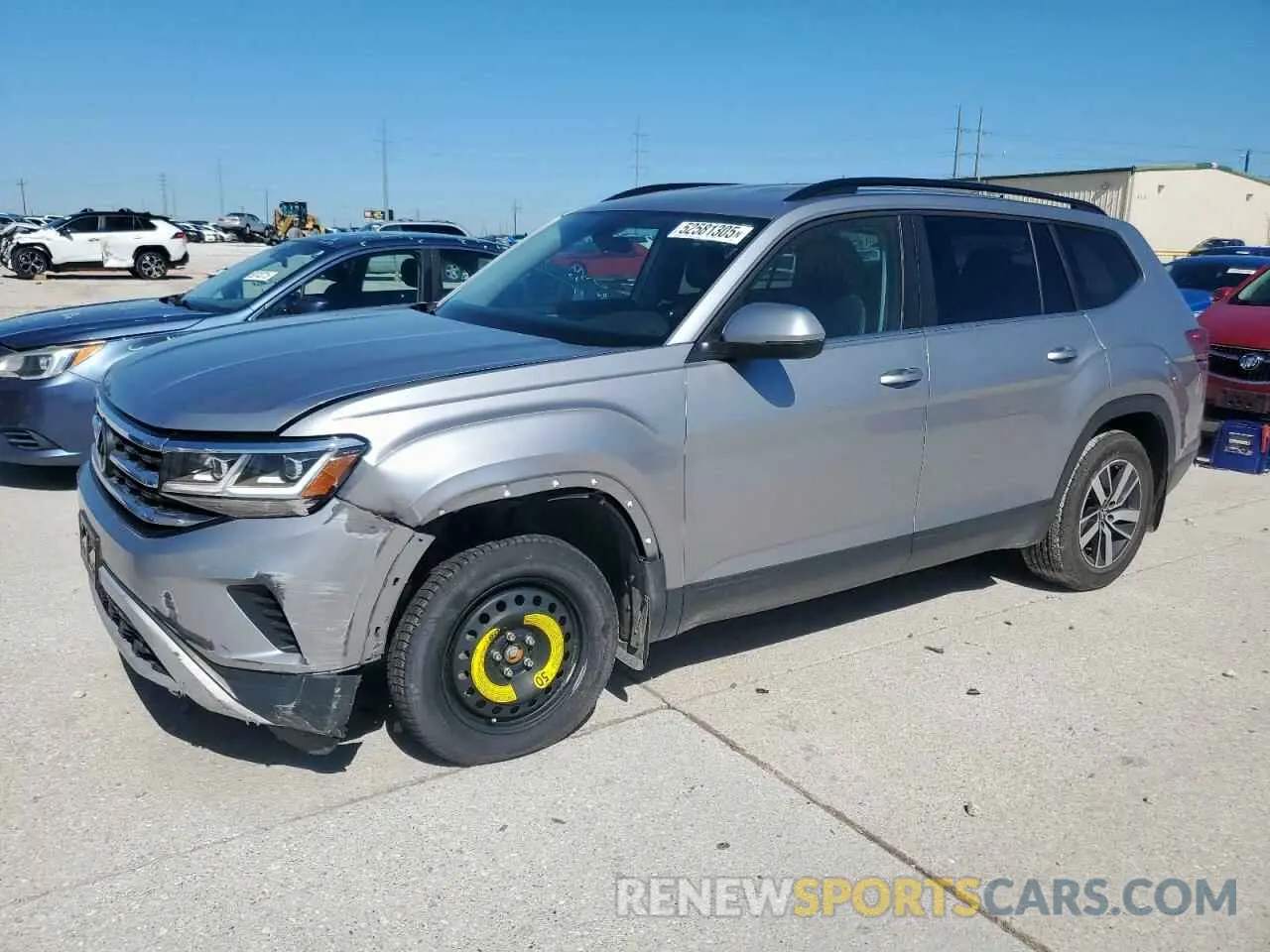 1 fotografías del automóvil dañado 1V2DP2CA9PC505409 VOLKSWAGEN ATLAS 2023