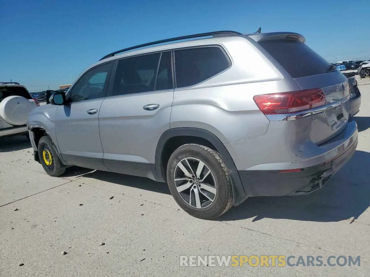 2 fotografías del automóvil dañado 1V2DP2CA9PC505409 VOLKSWAGEN ATLAS 2023