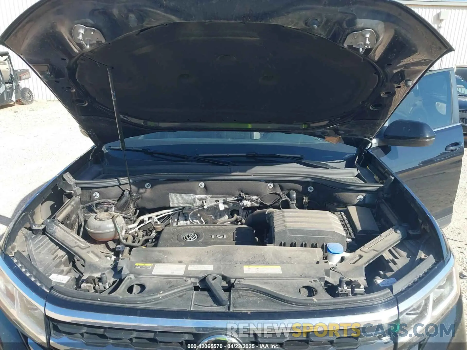10 fotografías del automóvil dañado 1V2DP2CAXPC553601 VOLKSWAGEN ATLAS 2023
