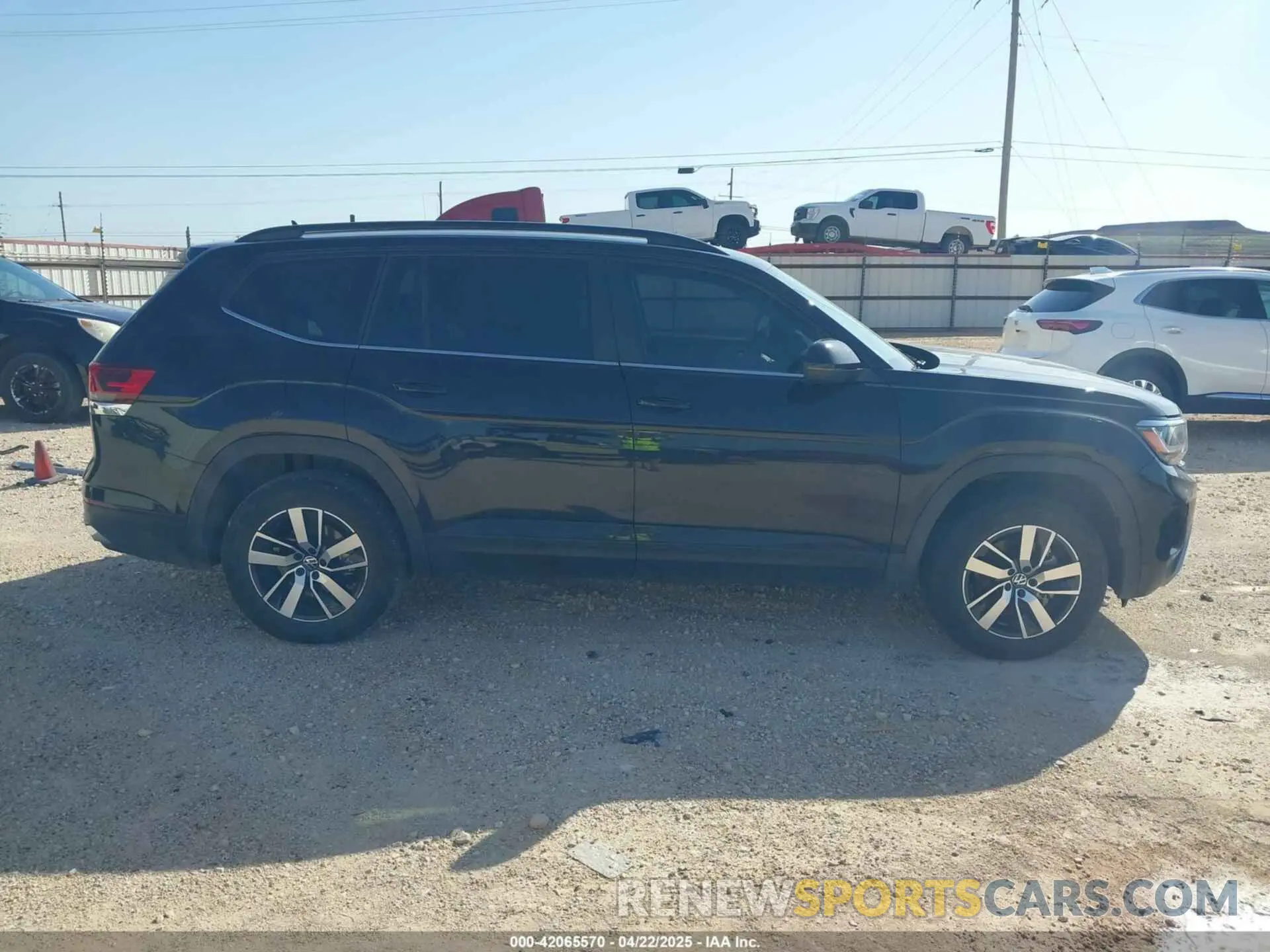 13 fotografías del automóvil dañado 1V2DP2CAXPC553601 VOLKSWAGEN ATLAS 2023
