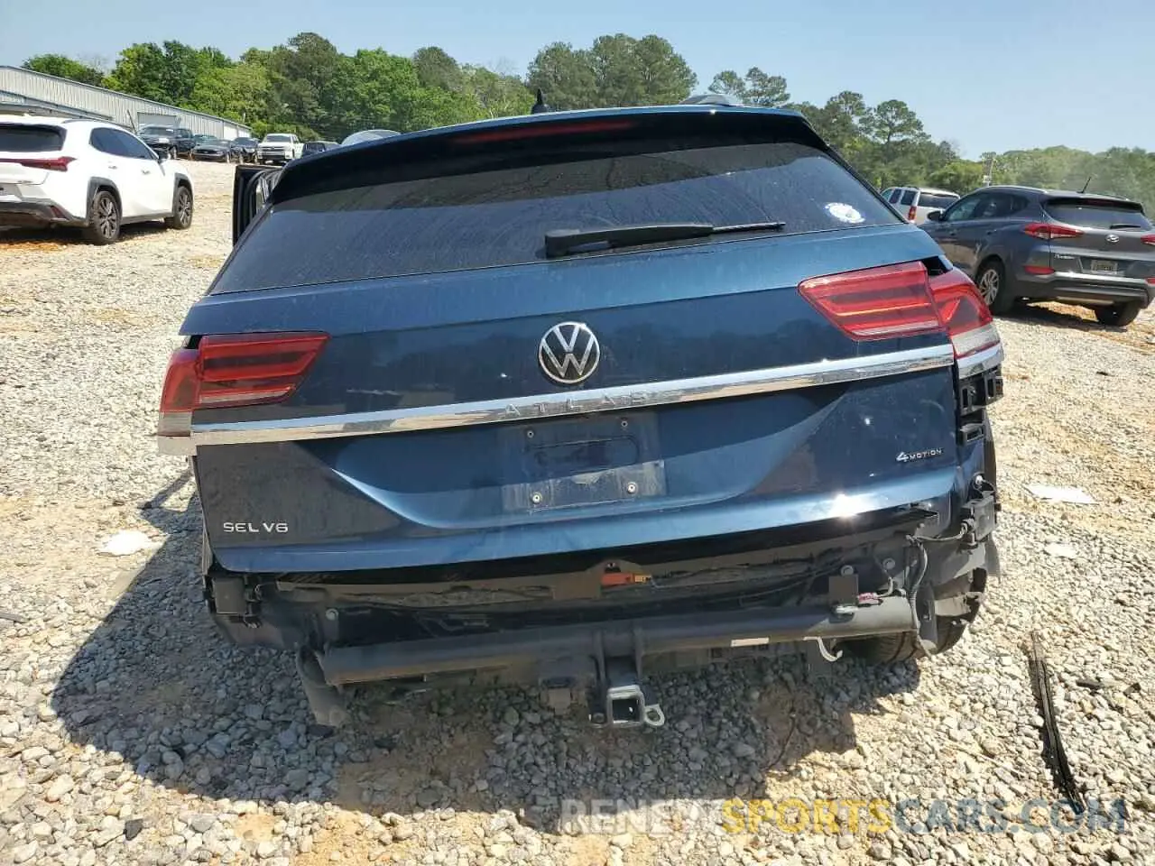 6 fotografías del automóvil dañado 1V2FE2CA9PC216805 VOLKSWAGEN ATLAS 2023