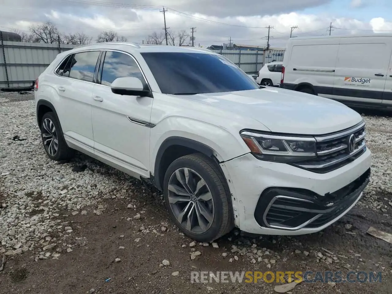 4 fotografías del automóvil dañado 1V2FE2CAXPC200869 VOLKSWAGEN ATLAS 2023
