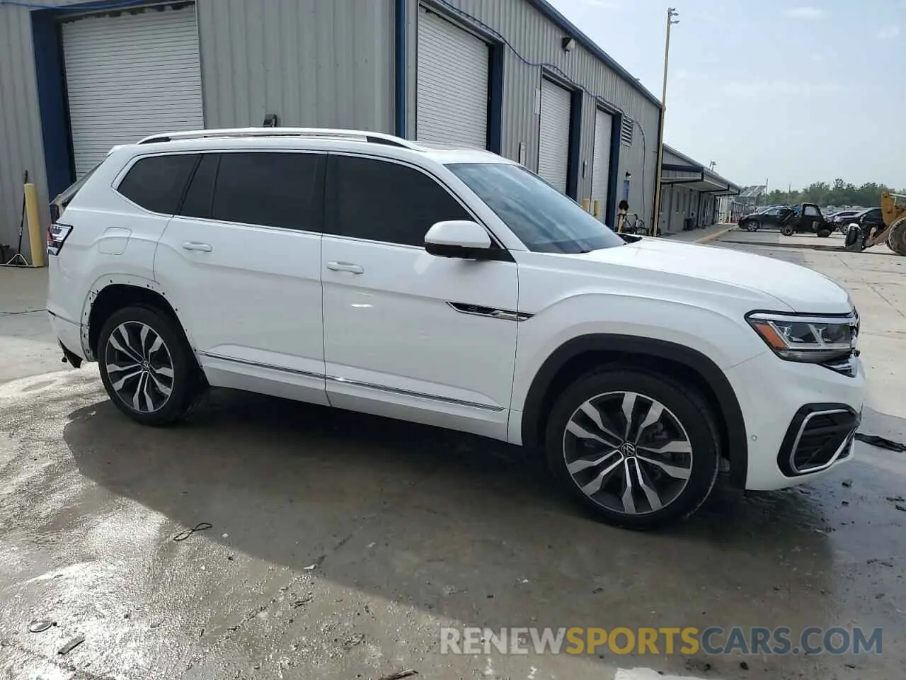 4 fotografías del automóvil dañado 1V2FR2CA0PC502644 VOLKSWAGEN ATLAS 2023