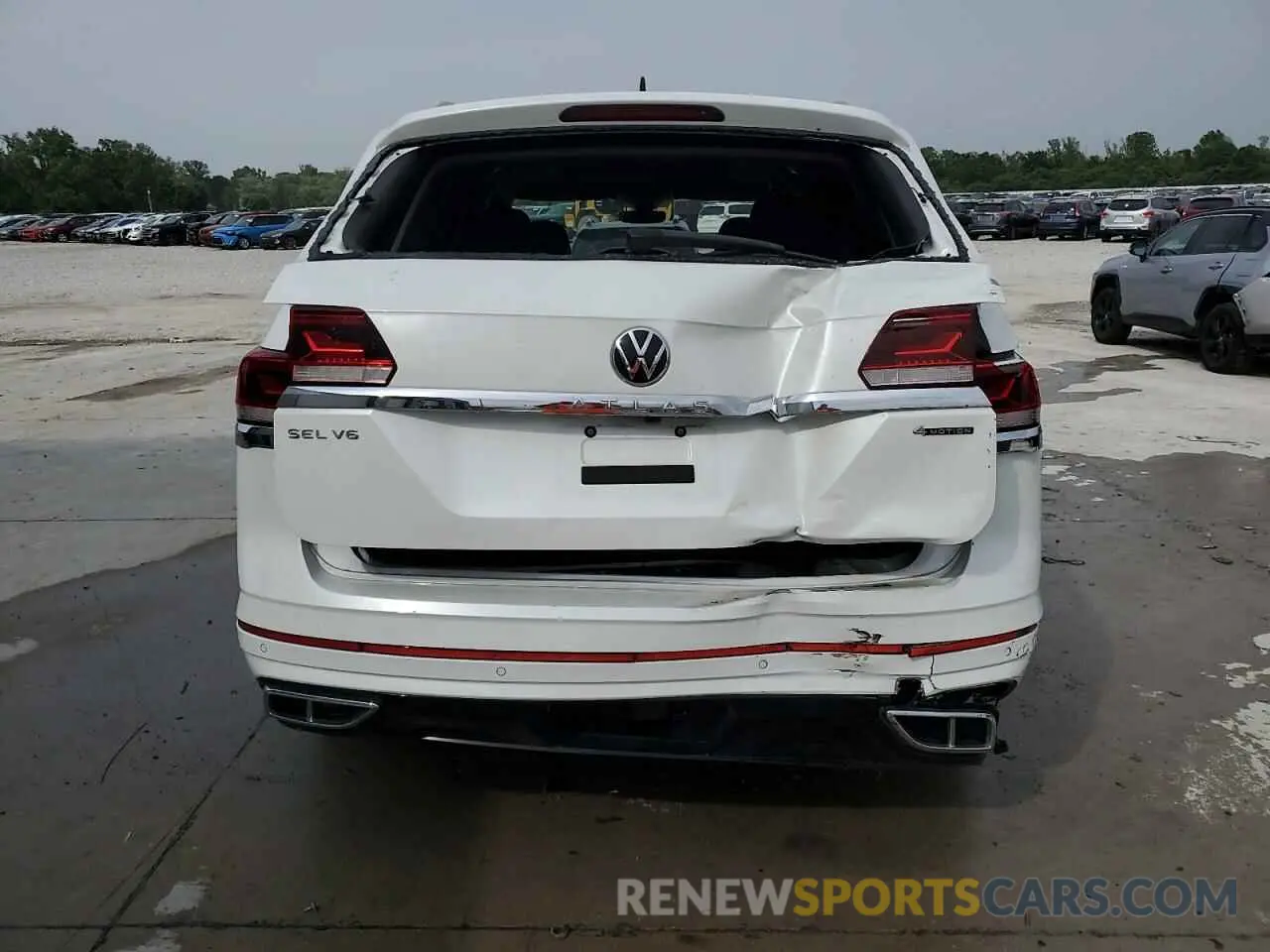 6 fotografías del automóvil dañado 1V2FR2CA0PC502644 VOLKSWAGEN ATLAS 2023