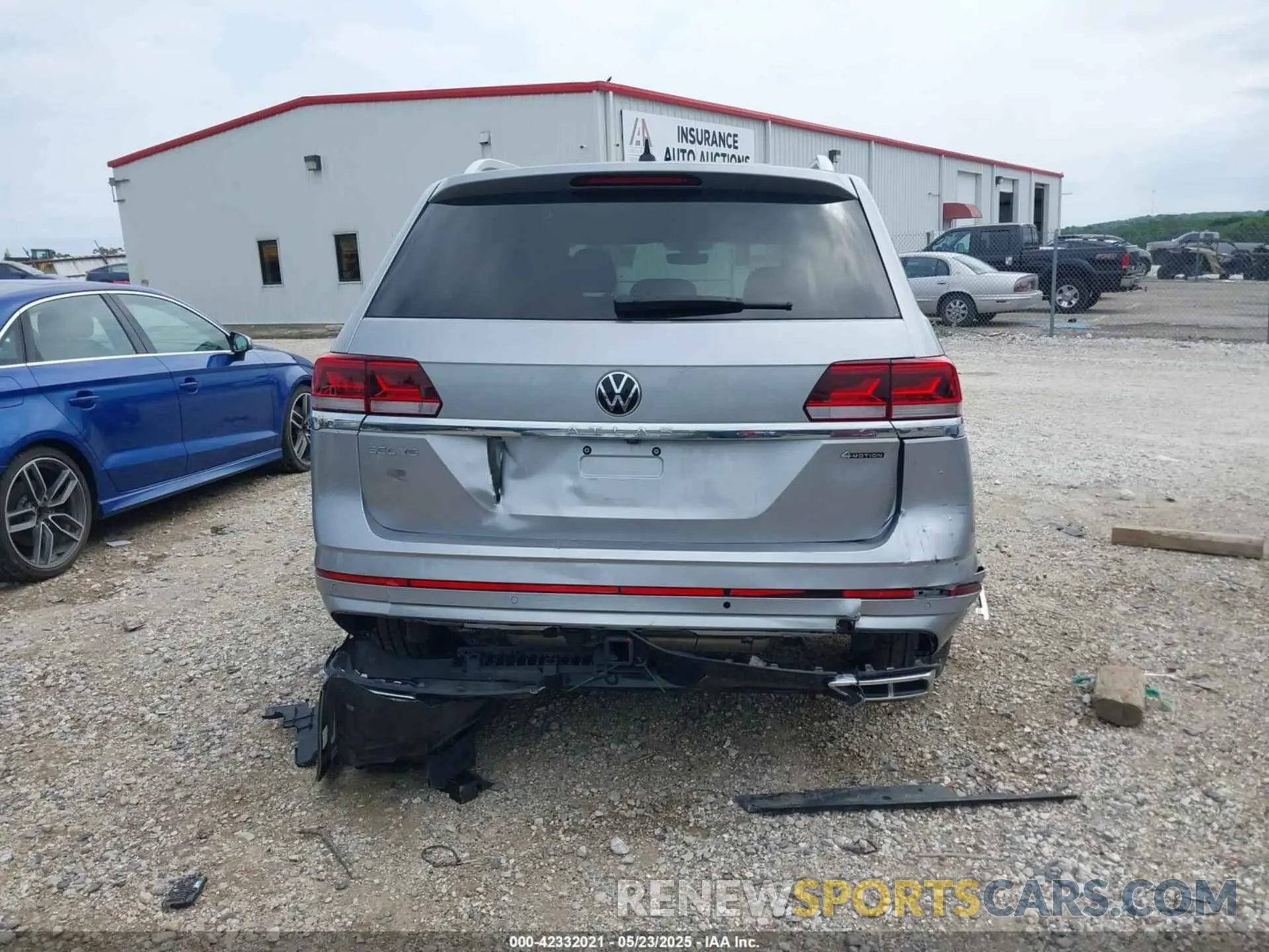 15 fotografías del automóvil dañado 1V2FR2CA1PC504371 VOLKSWAGEN ATLAS 2023