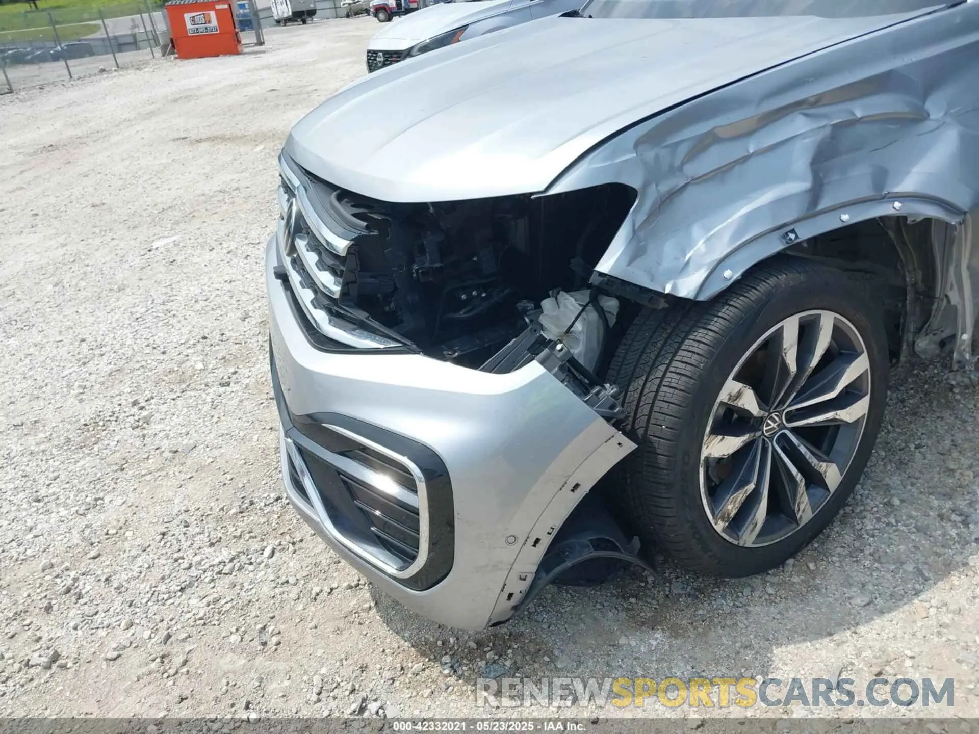6 fotografías del automóvil dañado 1V2FR2CA1PC504371 VOLKSWAGEN ATLAS 2023