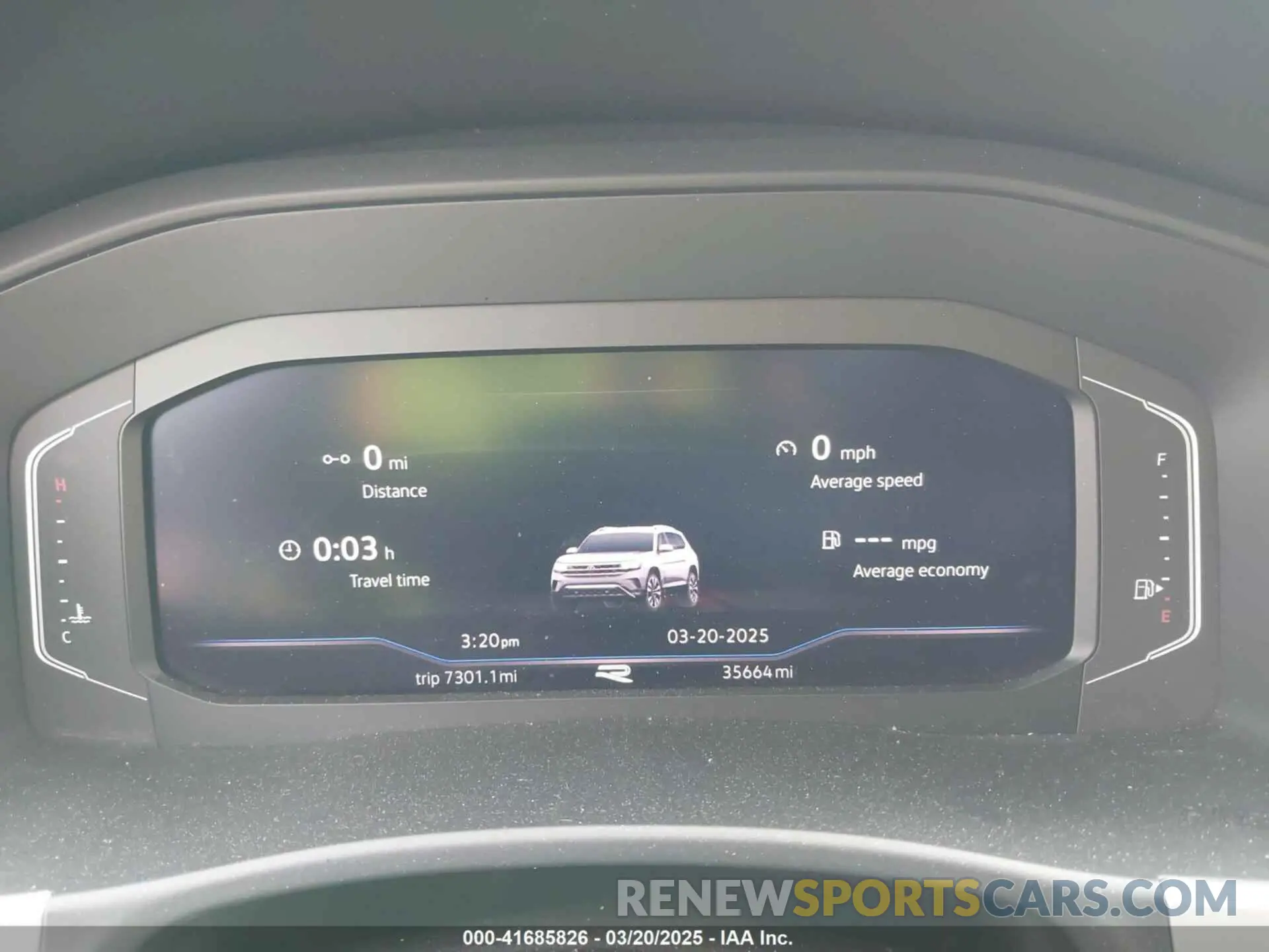 7 fotografías del automóvil dañado 1V2FR2CA2PC557077 VOLKSWAGEN ATLAS 2023