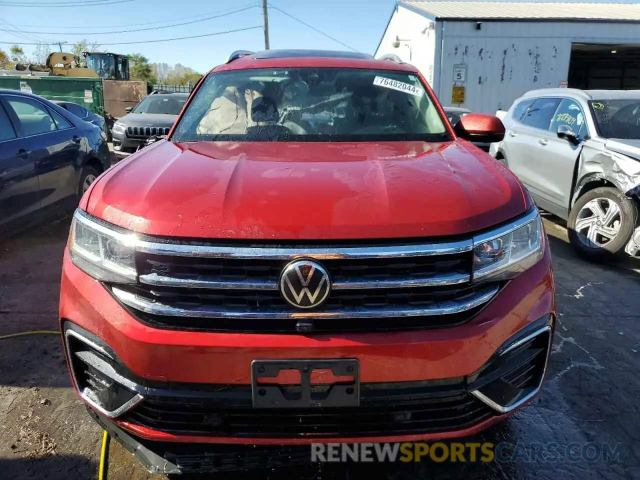 5 fotografías del automóvil dañado 1V2FR2CA7PC512961 VOLKSWAGEN ATLAS 2023