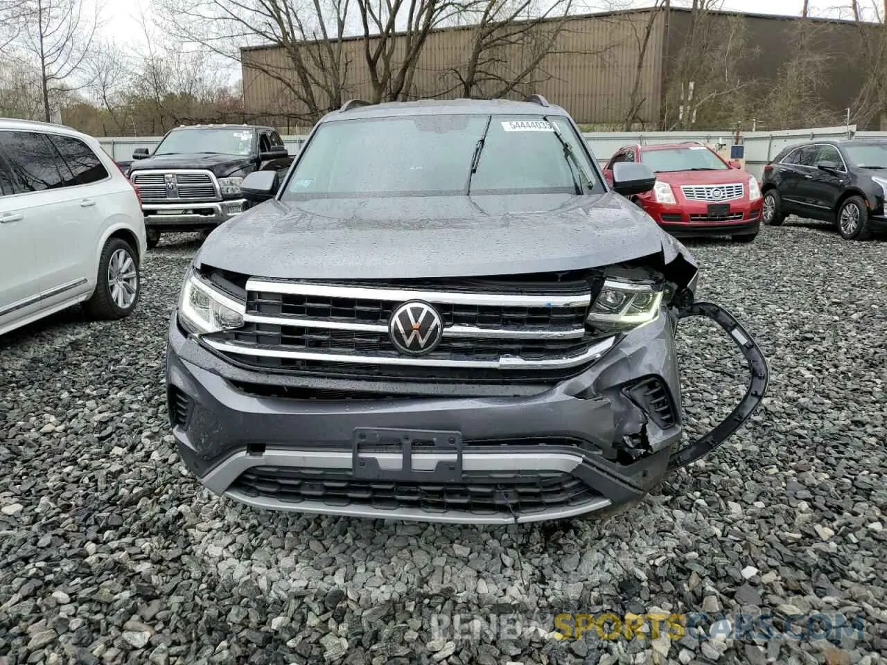 5 fotografías del automóvil dañado 1V2HR2CA0PC522210 VOLKSWAGEN ATLAS 2023