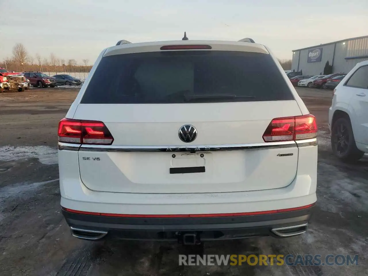 6 fotografías del automóvil dañado 1V2HR2CA5PC526883 VOLKSWAGEN ATLAS 2023