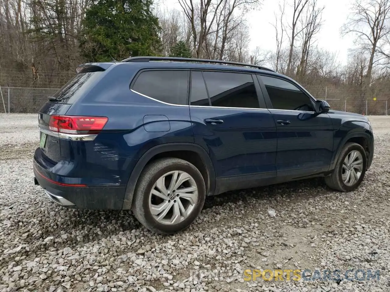 3 fotografías del automóvil dañado 1V2HR2CA8PC506787 VOLKSWAGEN ATLAS 2023