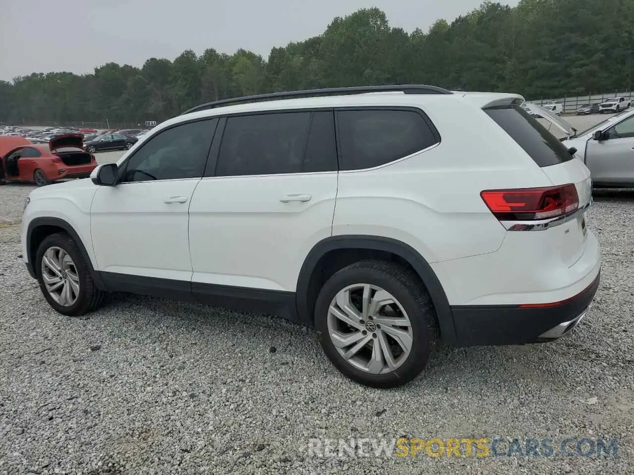 2 fotografías del automóvil dañado 1V2JP2CA9PC520933 VOLKSWAGEN ATLAS 2023