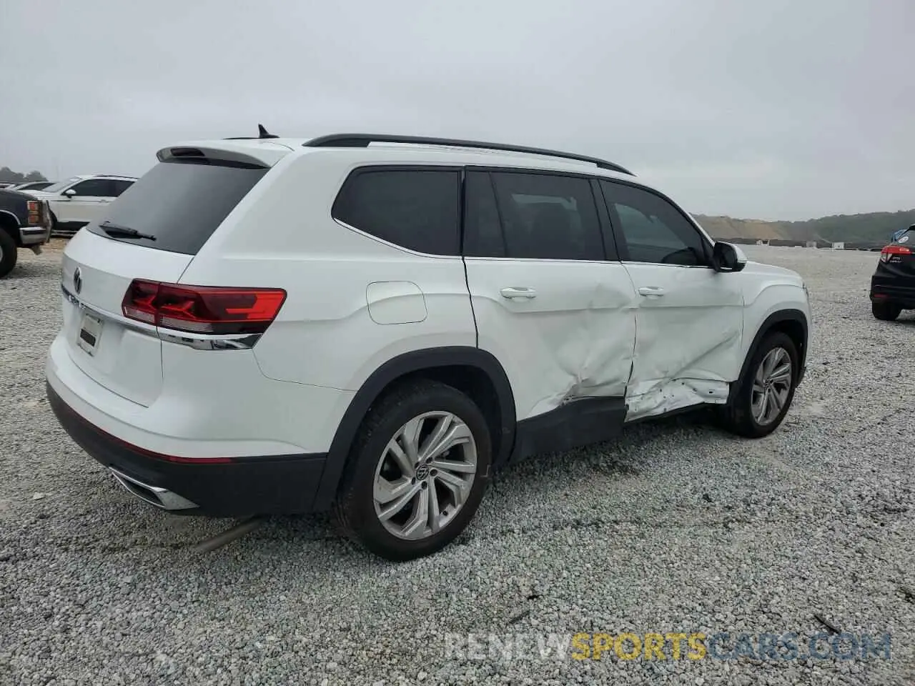 3 fotografías del automóvil dañado 1V2JP2CA9PC520933 VOLKSWAGEN ATLAS 2023