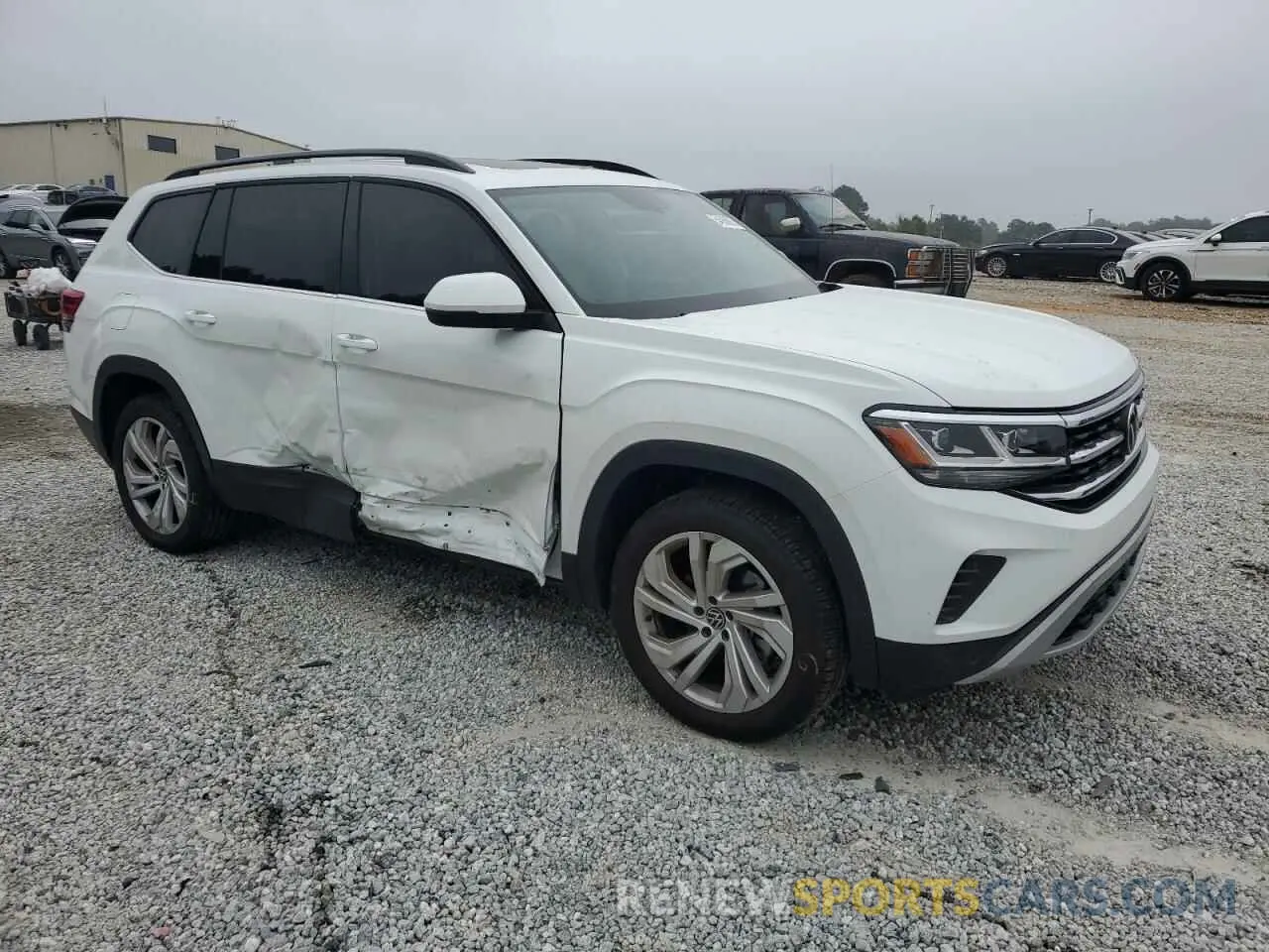 4 fotografías del automóvil dañado 1V2JP2CA9PC520933 VOLKSWAGEN ATLAS 2023