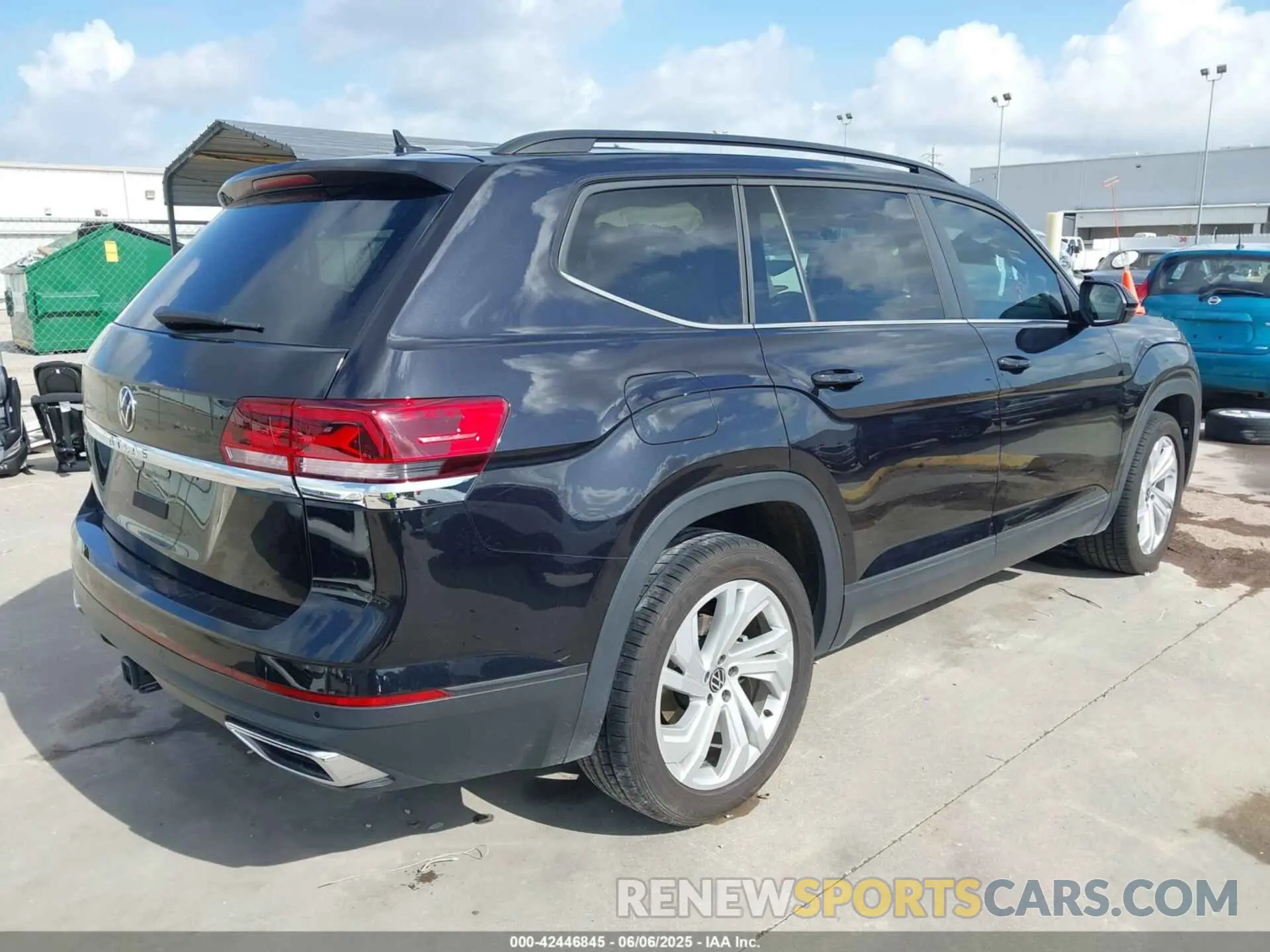 4 fotografías del automóvil dañado 1V2JR2CA0PC536917 VOLKSWAGEN ATLAS 2023