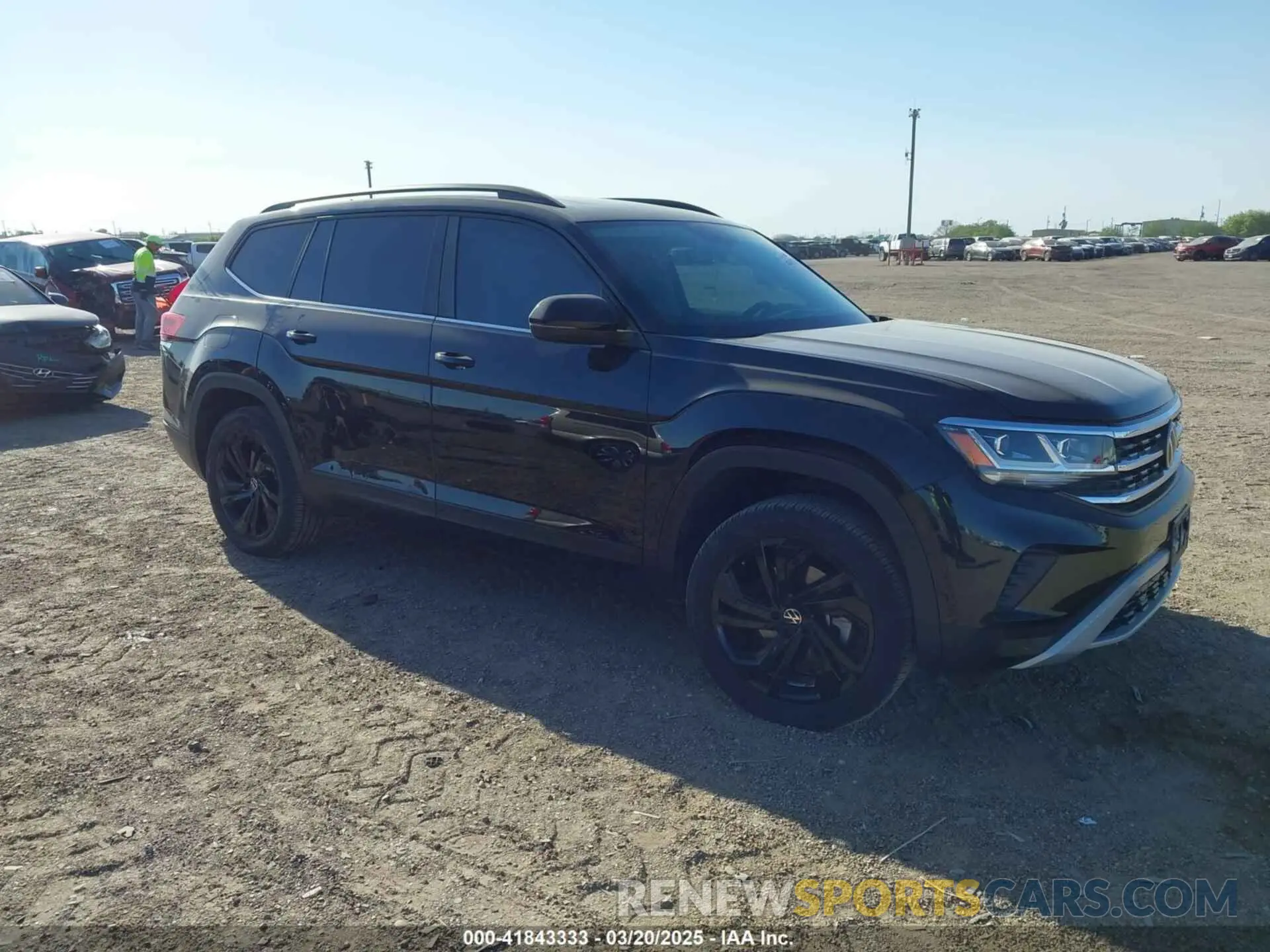 1 fotografías del automóvil dañado 1V2JR2CA3PC506701 VOLKSWAGEN ATLAS 2023