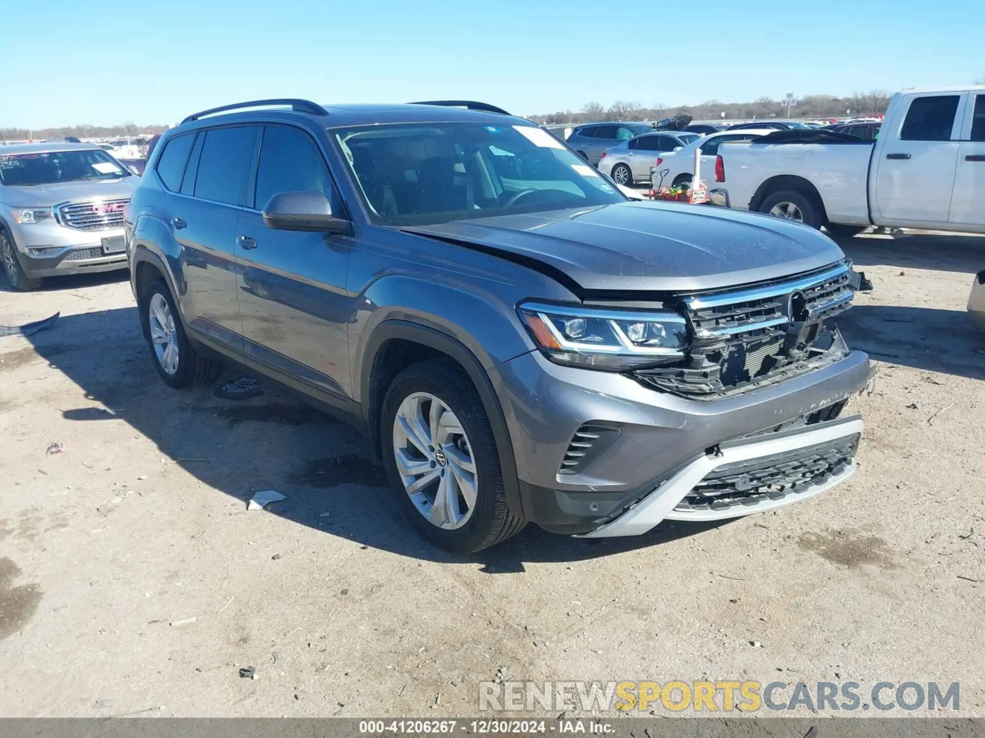 1 fotografías del automóvil dañado 1V2JR2CA4PC538749 VOLKSWAGEN ATLAS 2023