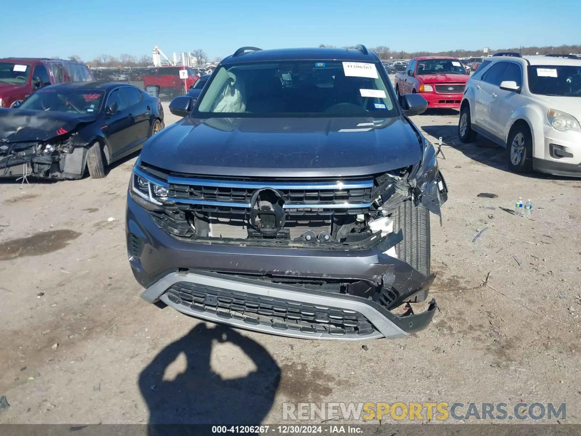 6 fotografías del automóvil dañado 1V2JR2CA4PC538749 VOLKSWAGEN ATLAS 2023