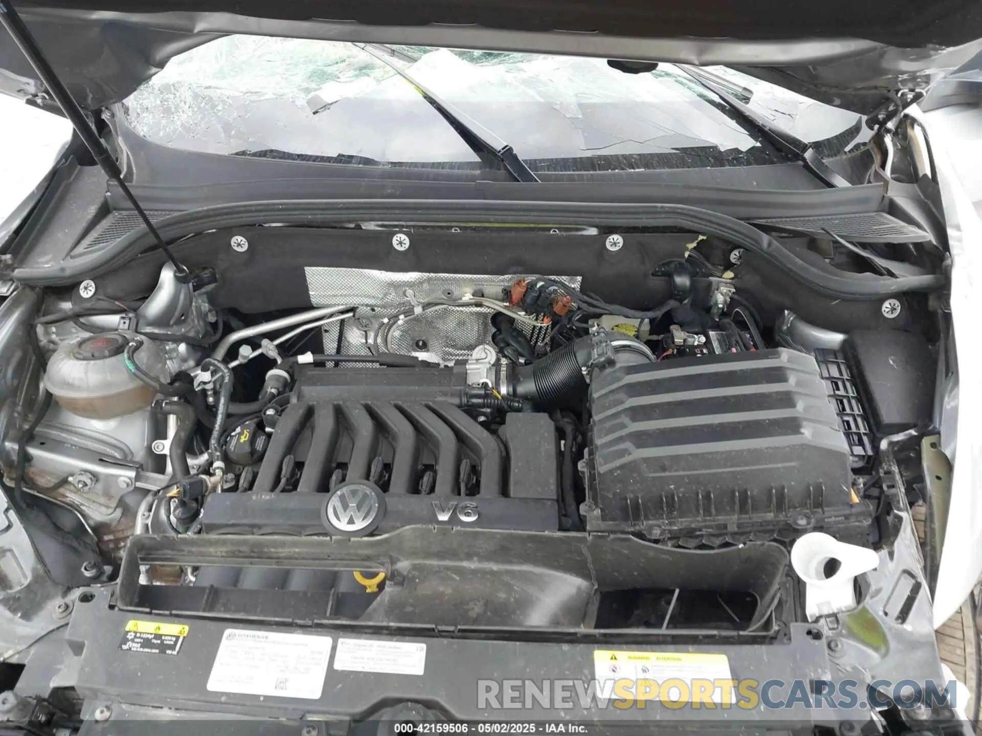 10 fotografías del automóvil dañado 1V2JR2CA5PC524780 VOLKSWAGEN ATLAS 2023