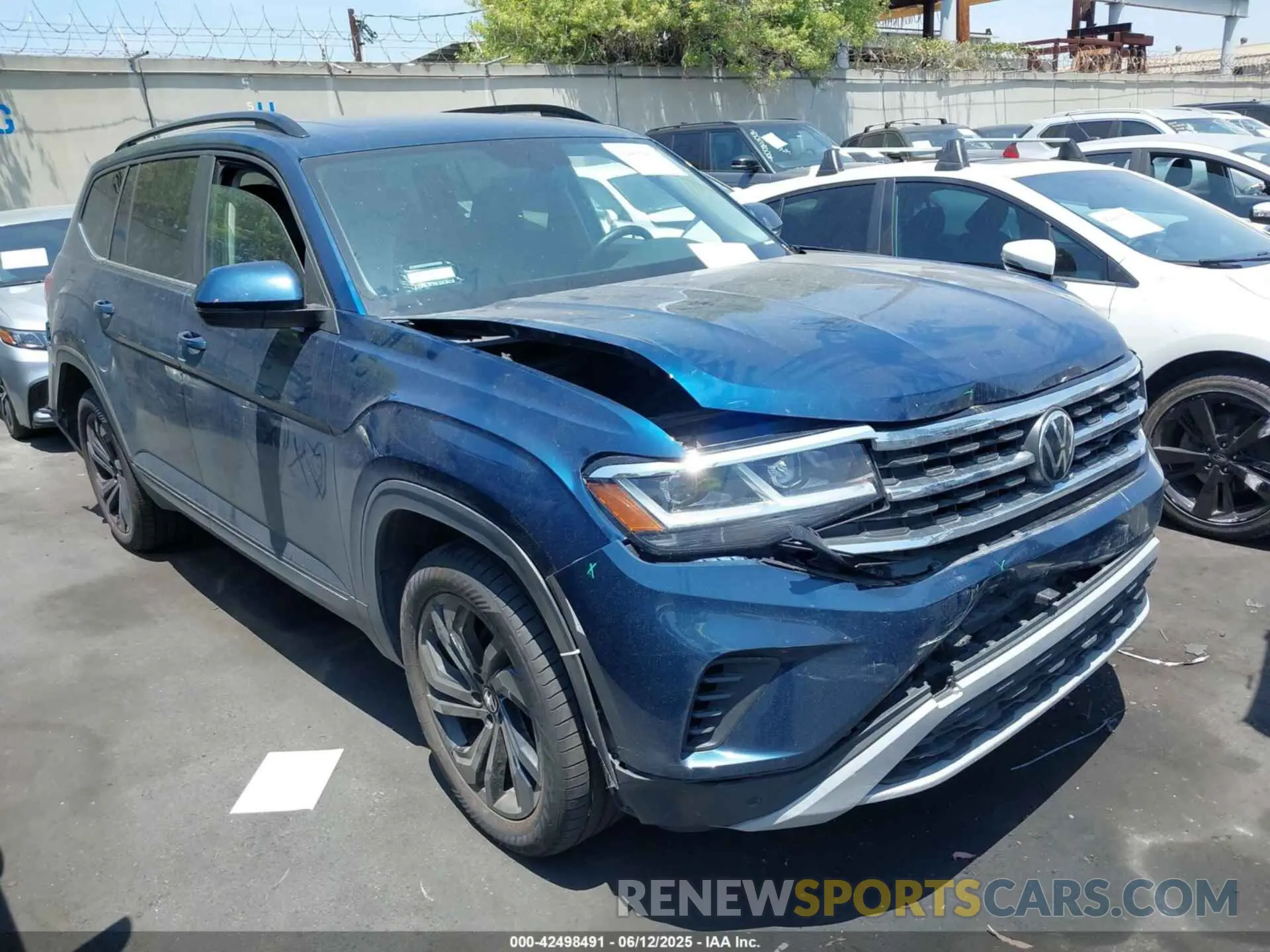 1 fotografías del automóvil dañado 1V2JR2CA5PC530112 VOLKSWAGEN ATLAS 2023