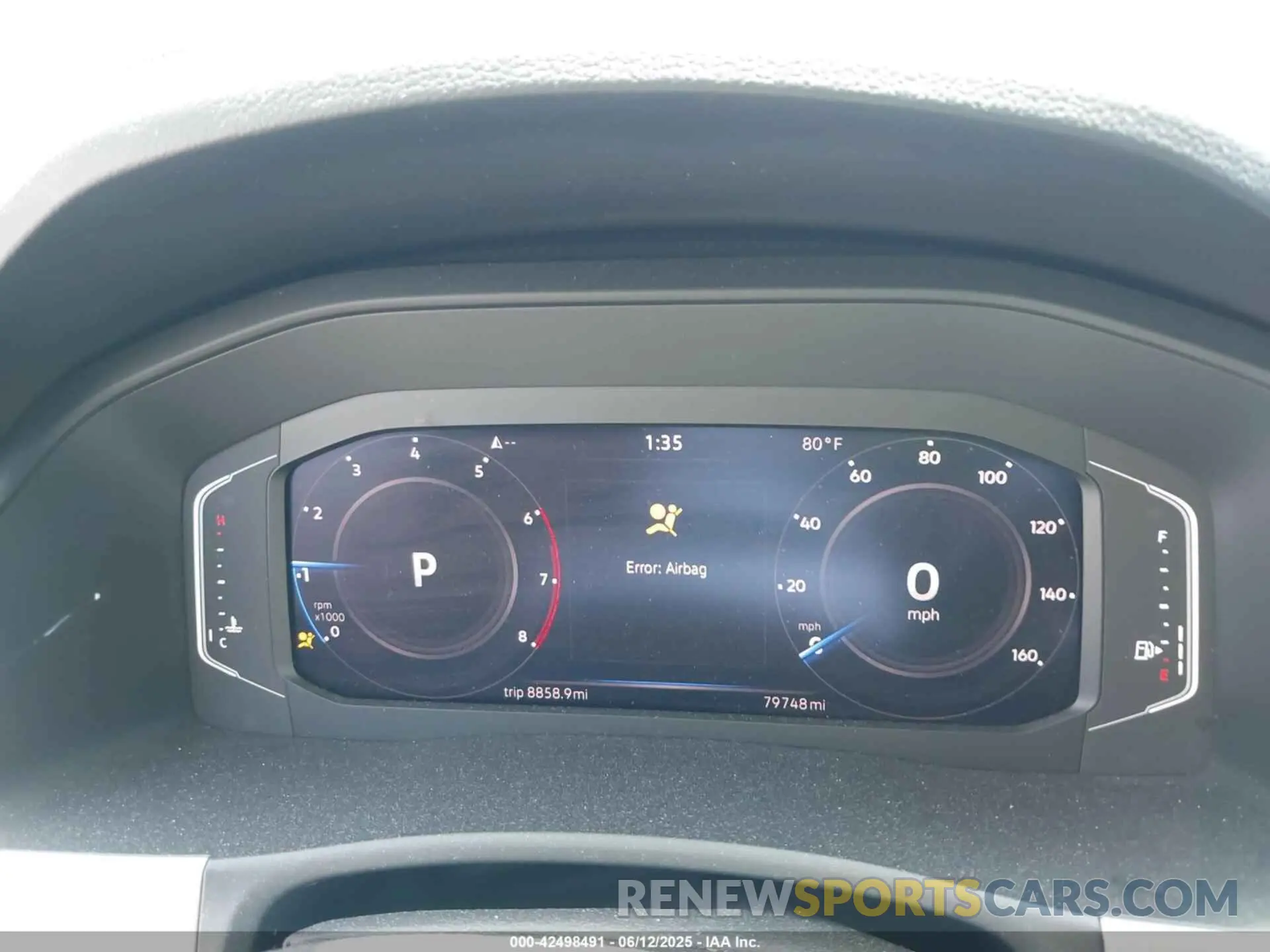 7 fotografías del automóvil dañado 1V2JR2CA5PC530112 VOLKSWAGEN ATLAS 2023