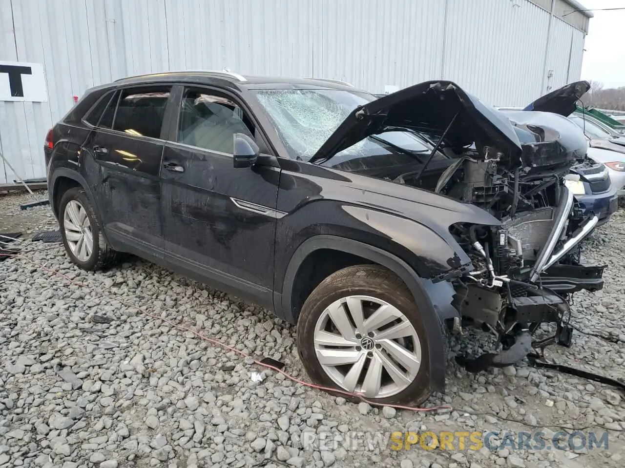 4 fotografías del automóvil dañado 1V2KC2CA7PC220811 VOLKSWAGEN ATLAS 2023