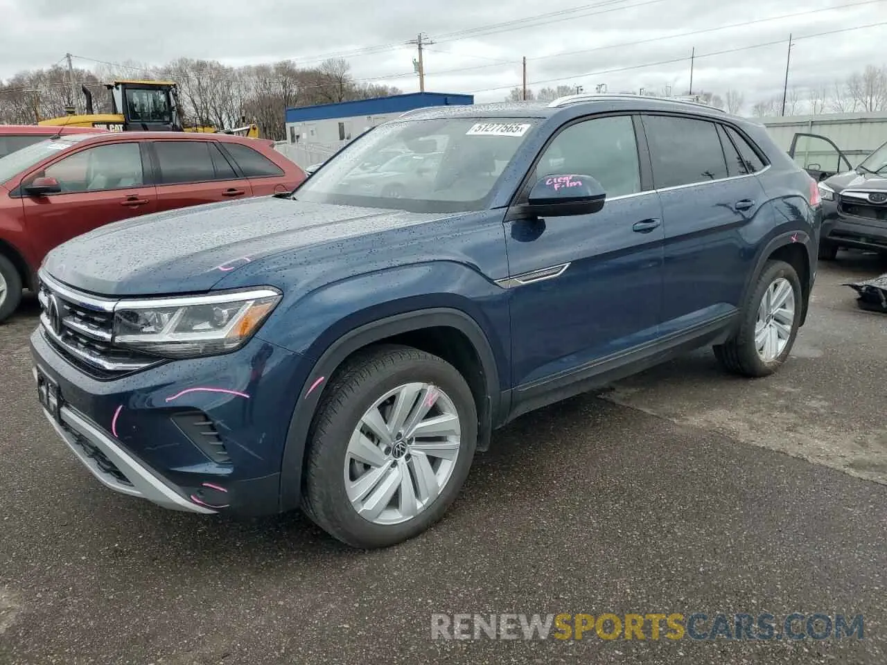 1 fotografías del automóvil dañado 1V2KE2CA1PC224413 VOLKSWAGEN ATLAS 2023
