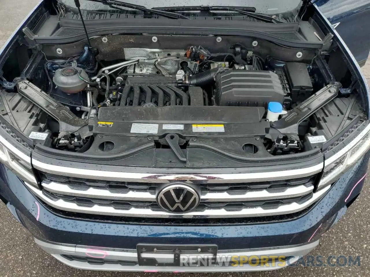 12 fotografías del automóvil dañado 1V2KE2CA1PC224413 VOLKSWAGEN ATLAS 2023