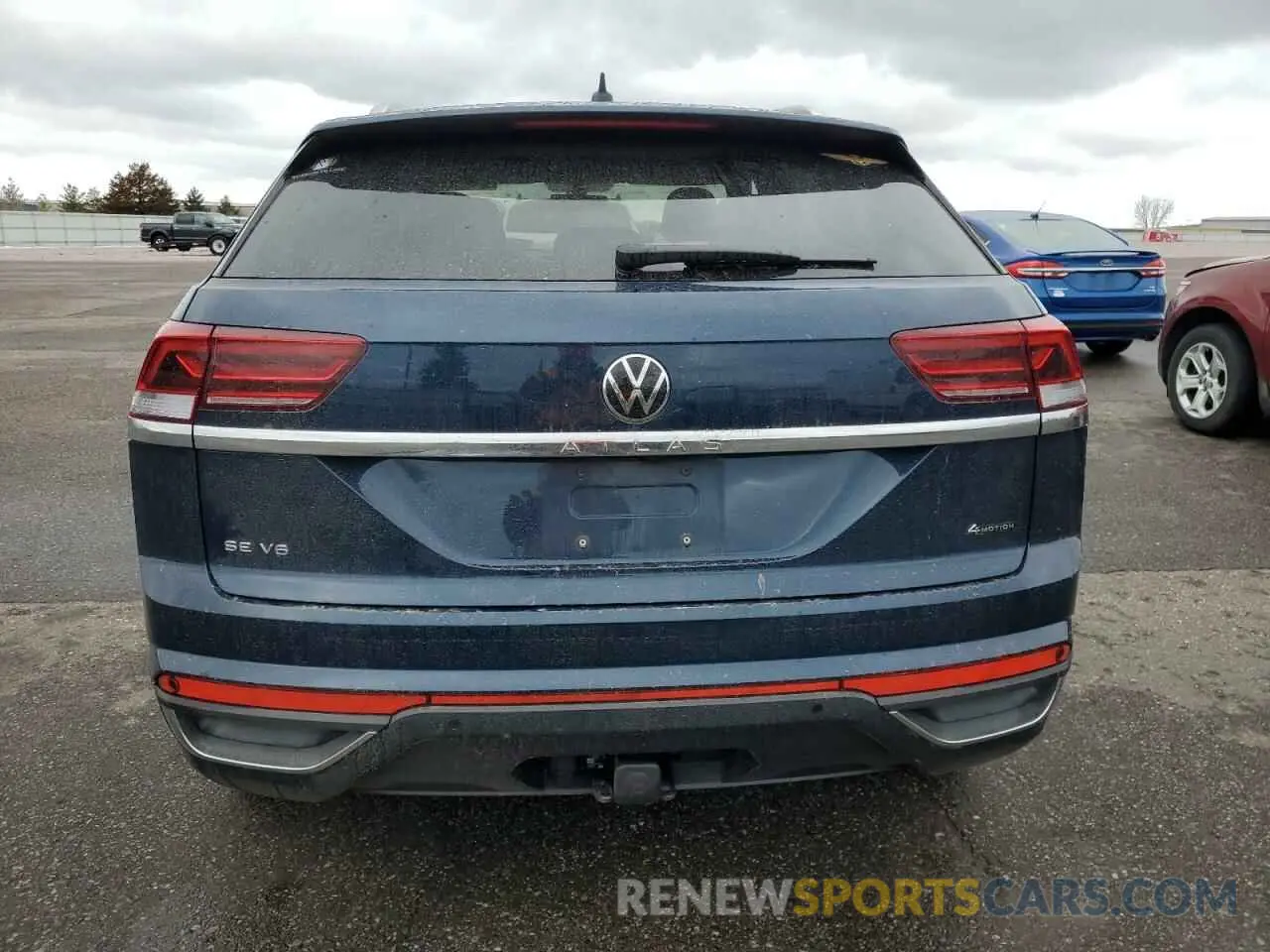 6 fotografías del automóvil dañado 1V2KE2CA1PC224413 VOLKSWAGEN ATLAS 2023