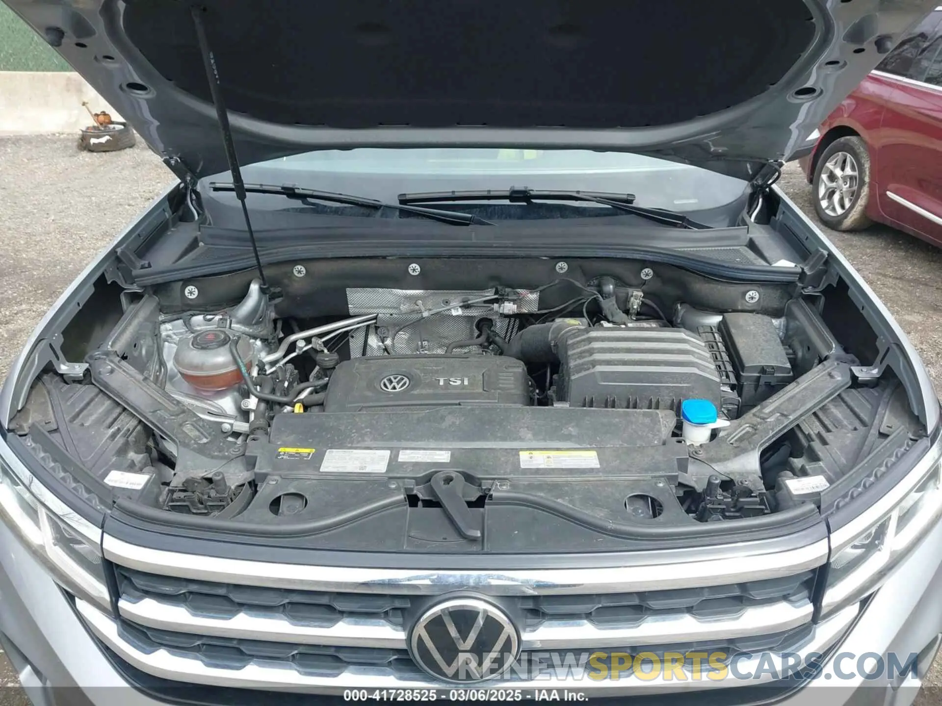 10 fotografías del automóvil dañado 1V2KP2CA3PC526960 VOLKSWAGEN ATLAS 2023