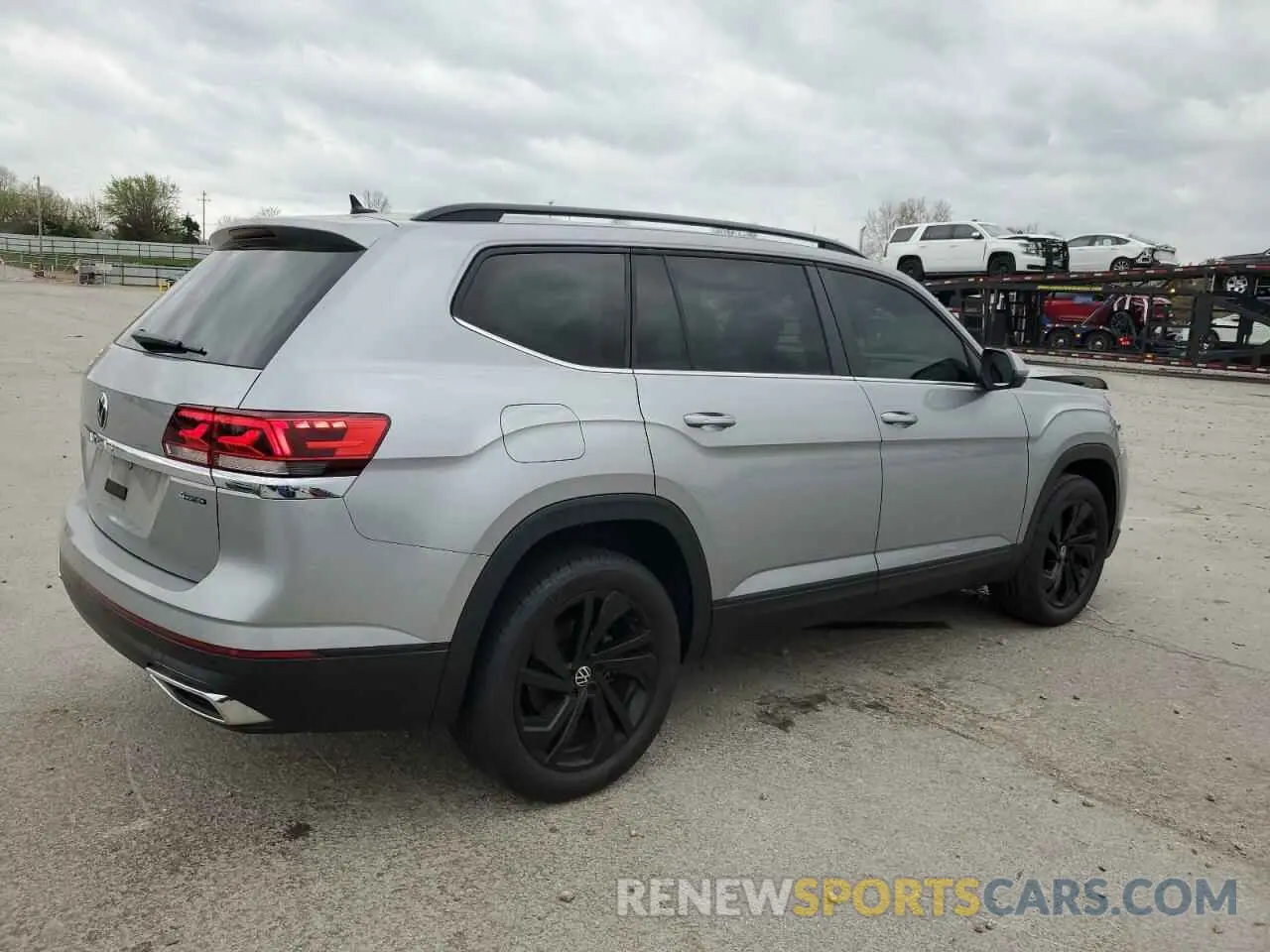 3 fotografías del automóvil dañado 1V2KP2CA8PC508003 VOLKSWAGEN ATLAS 2023