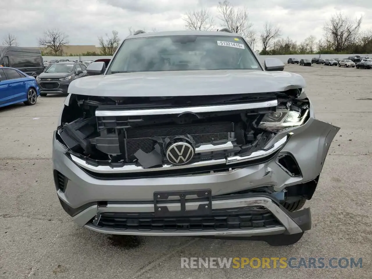 5 fotografías del automóvil dañado 1V2KP2CA8PC508003 VOLKSWAGEN ATLAS 2023