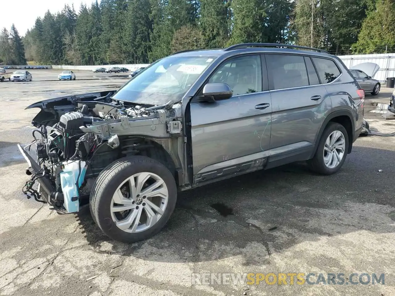 1 fotografías del automóvil dañado 1V2KP2CA9PC502128 VOLKSWAGEN ATLAS 2023