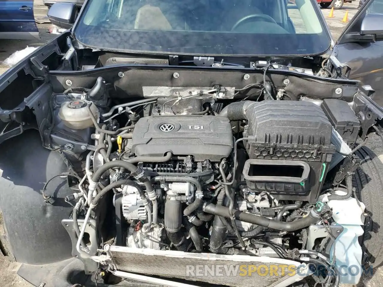 12 fotografías del automóvil dañado 1V2KP2CA9PC502128 VOLKSWAGEN ATLAS 2023