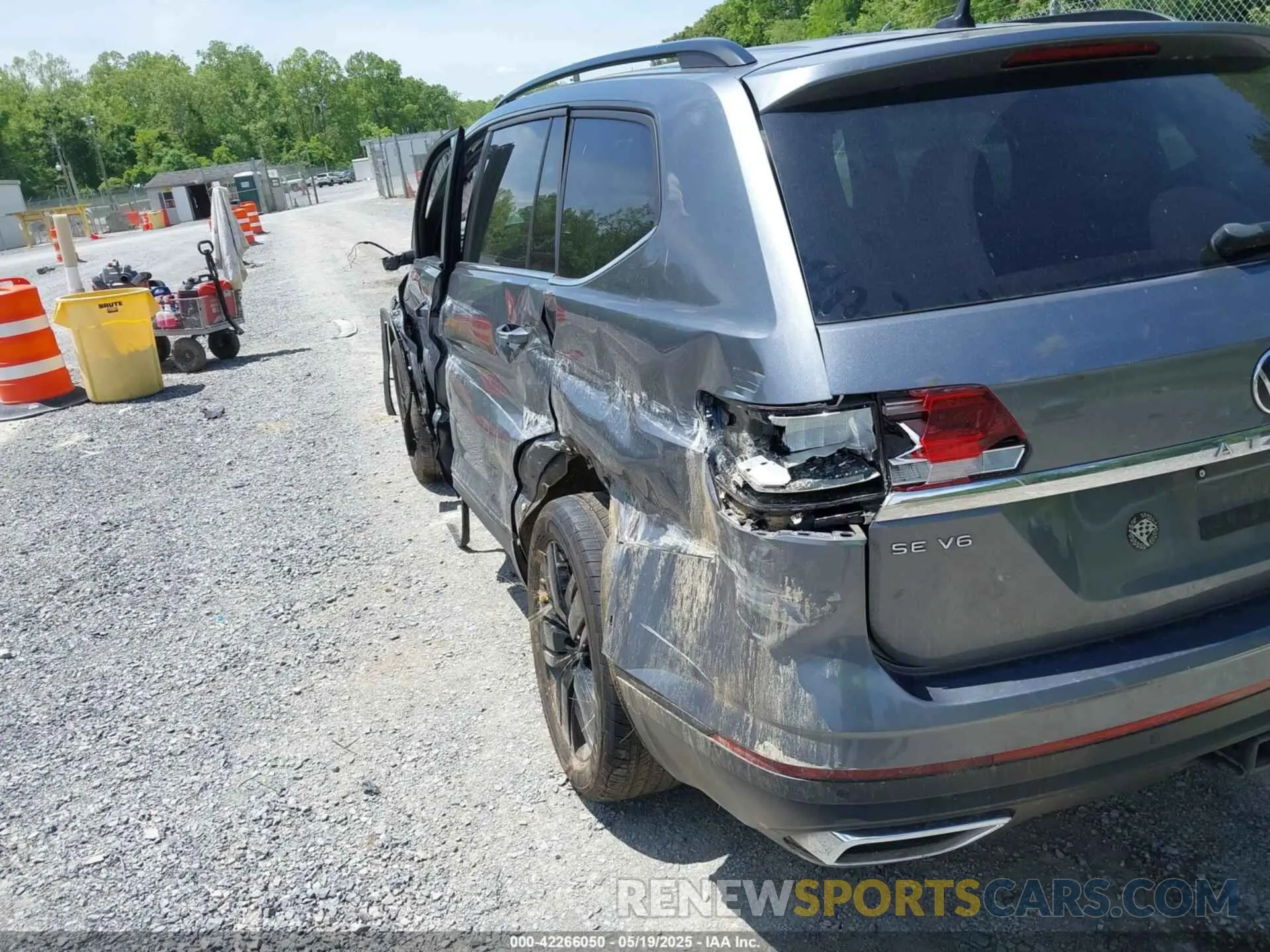 21 fotografías del automóvil dañado 1V2KR2CA1PC541564 VOLKSWAGEN ATLAS 2023