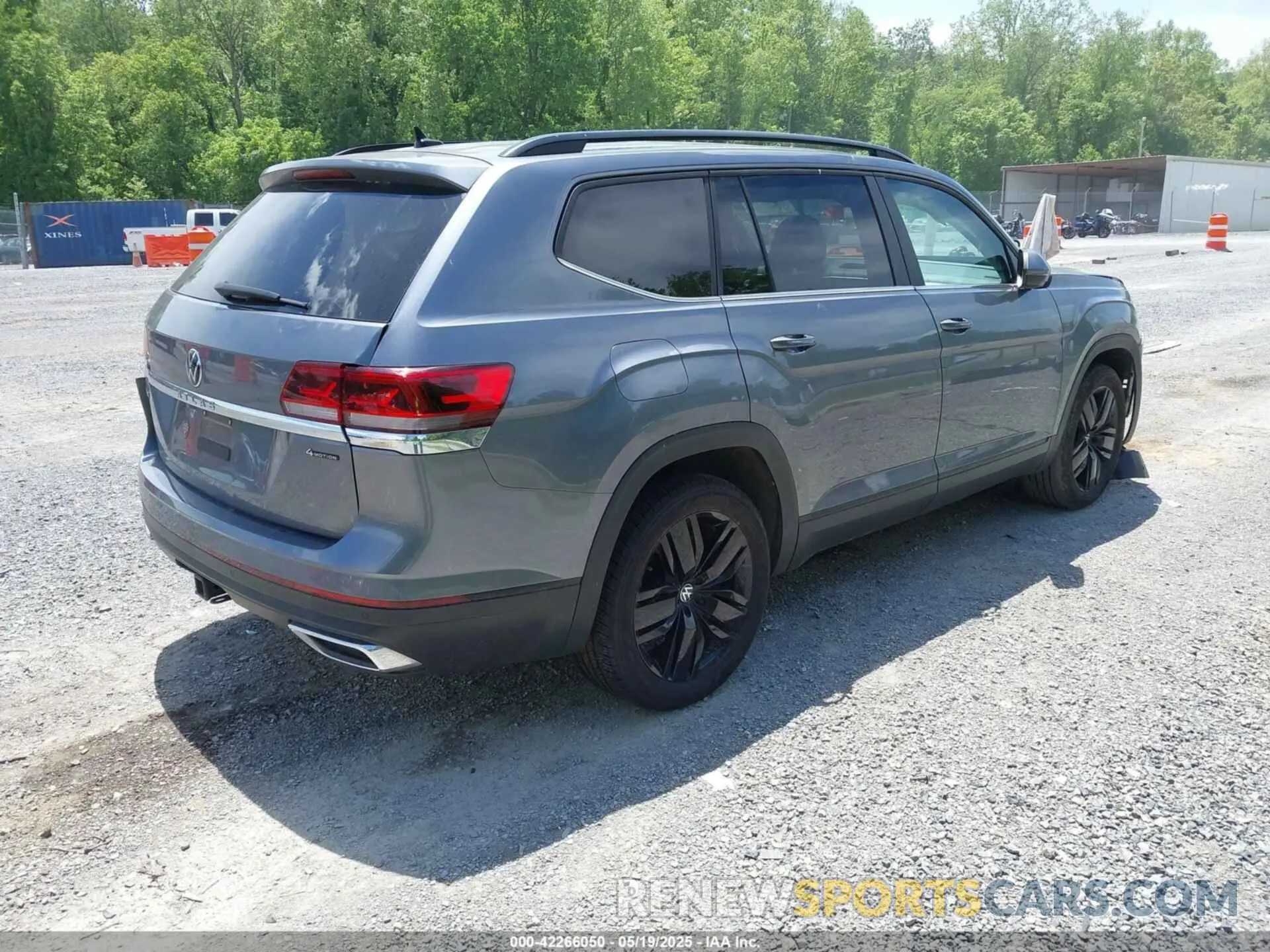 4 fotografías del automóvil dañado 1V2KR2CA1PC541564 VOLKSWAGEN ATLAS 2023