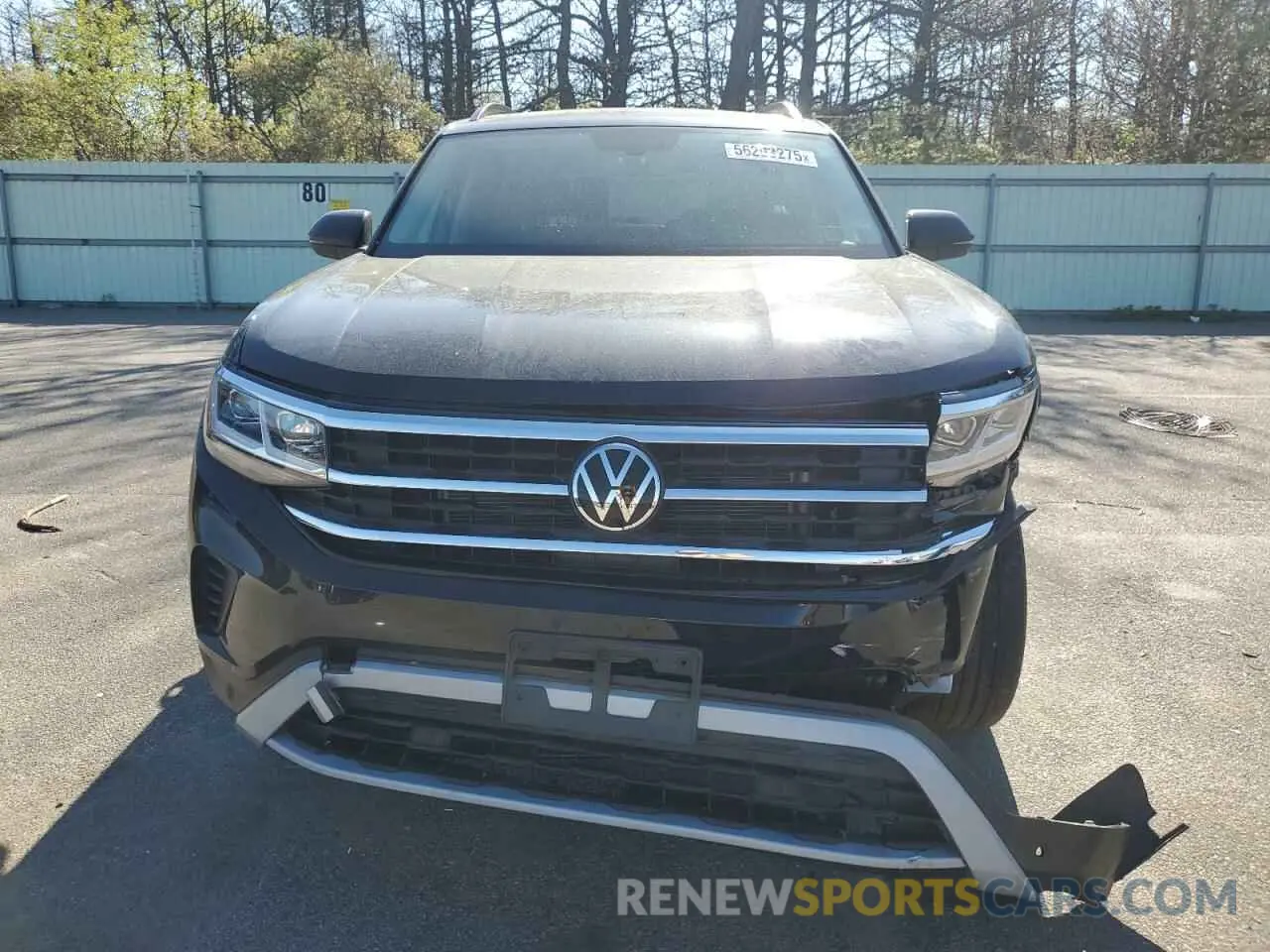 5 fotografías del automóvil dañado 1V2KR2CA3PC521929 VOLKSWAGEN ATLAS 2023