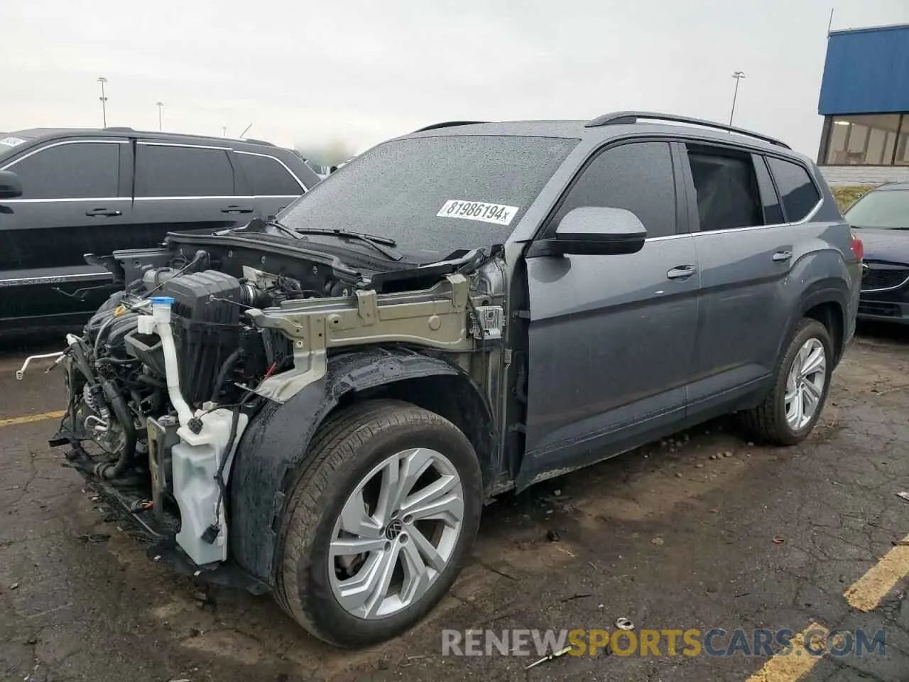 1 fotografías del automóvil dañado 1V2KR2CA4PC519199 VOLKSWAGEN ATLAS 2023