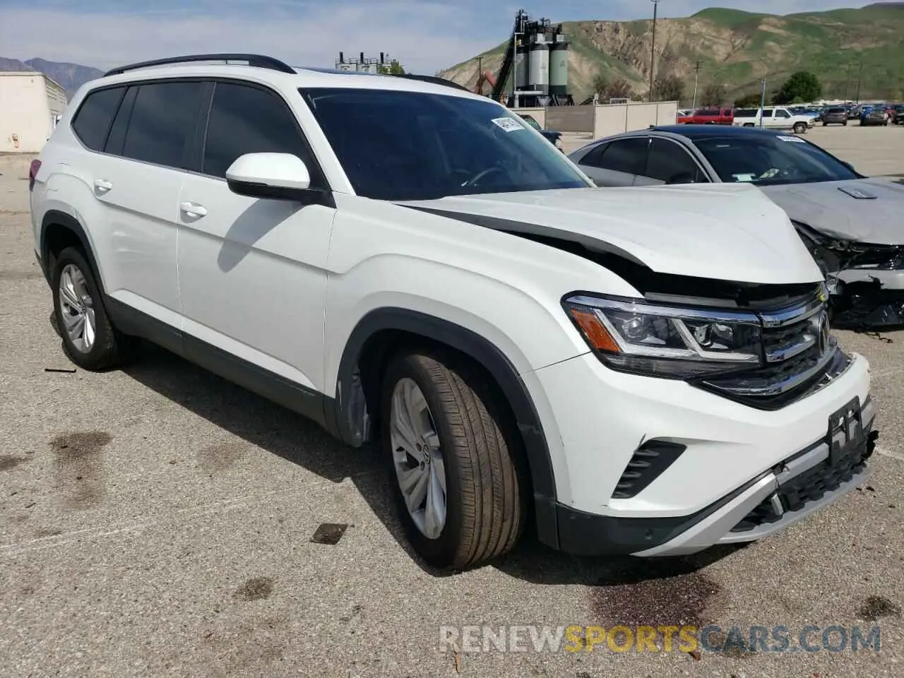 4 fotografías del automóvil dañado 1V2KR2CAXPC526268 VOLKSWAGEN ATLAS 2023