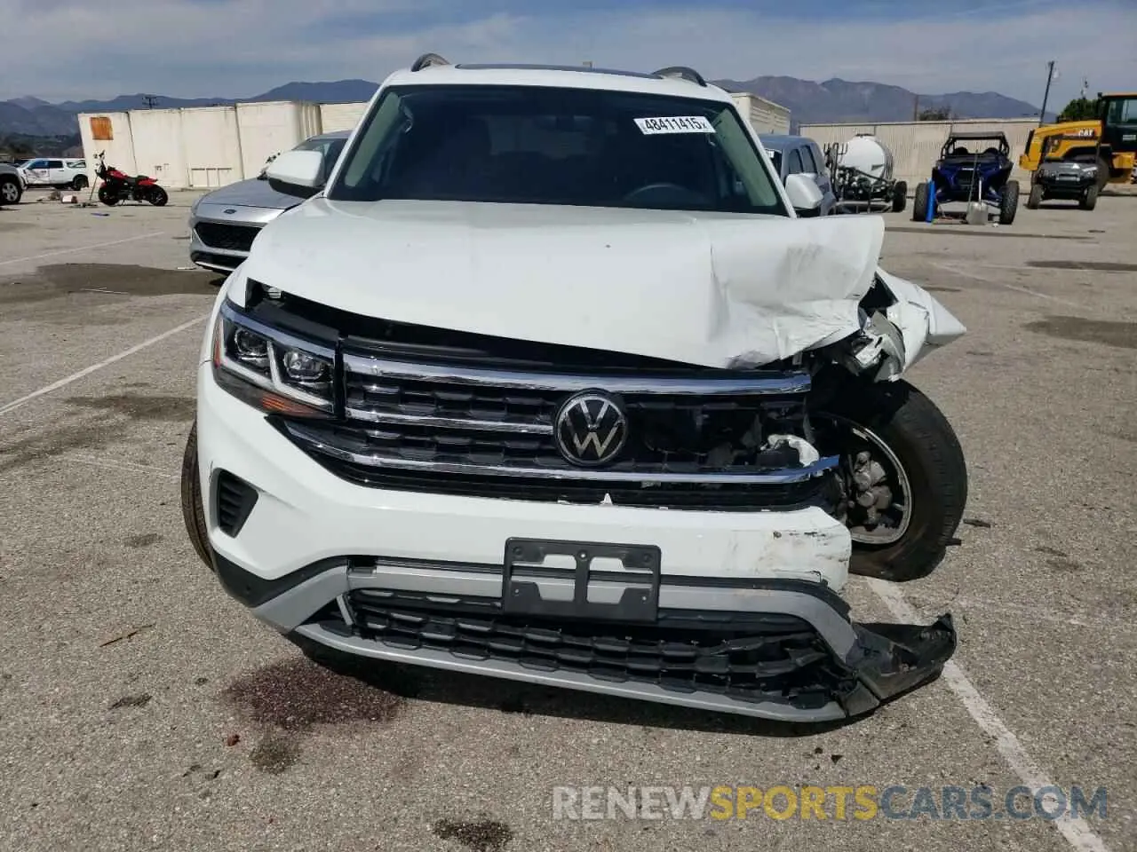 5 fotografías del automóvil dañado 1V2KR2CAXPC526268 VOLKSWAGEN ATLAS 2023