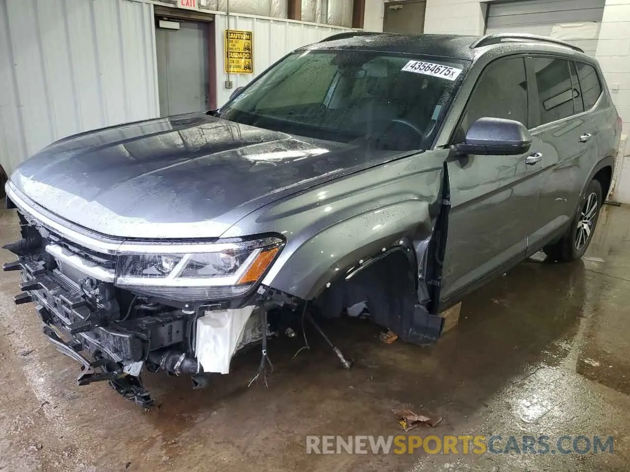 1 fotografías del automóvil dañado 1V2LP2CA2PC506719 VOLKSWAGEN ATLAS 2023