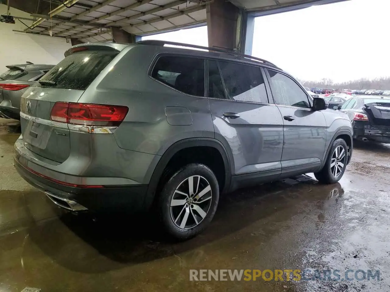 3 fotografías del automóvil dañado 1V2LP2CA2PC506719 VOLKSWAGEN ATLAS 2023